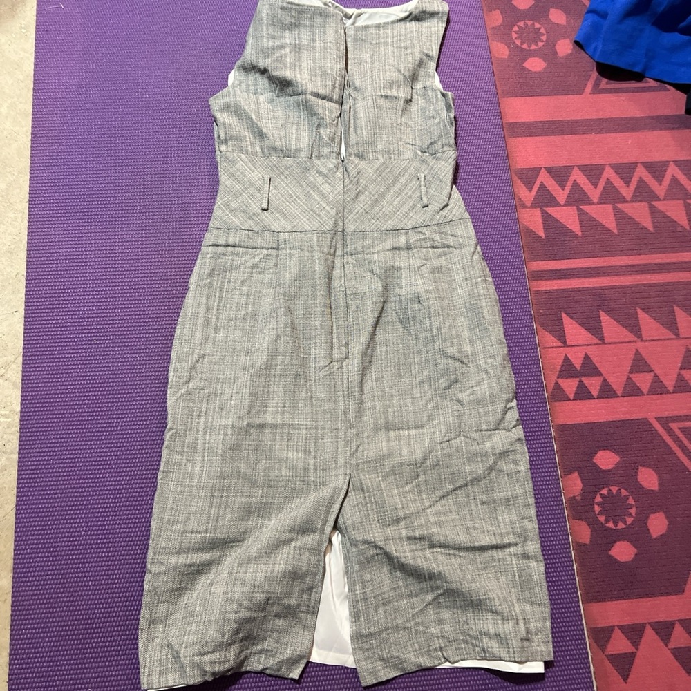 Banana Republic Charcoal Sleeveless Dress